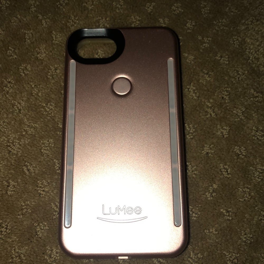 Lumee rose gold IPhone 7 case